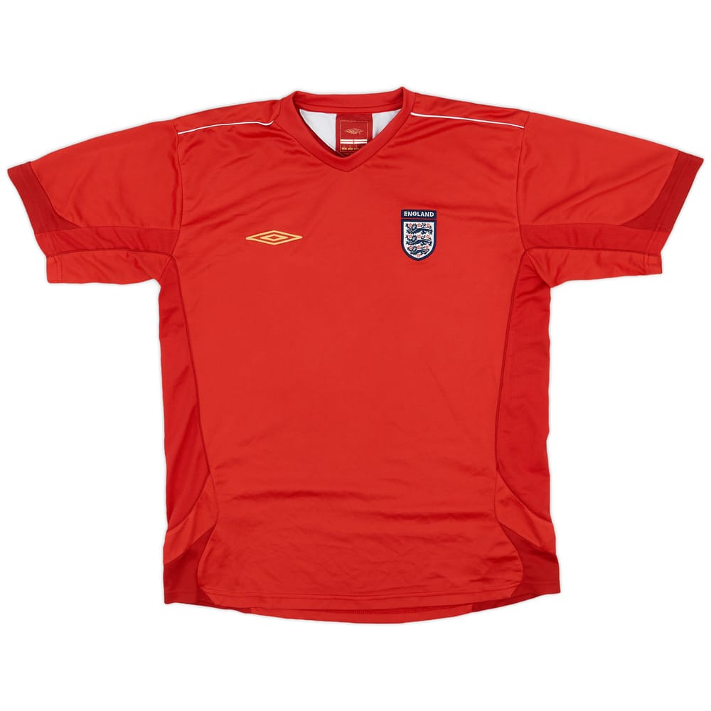 2006-07 England Umbro Training Shirt - 9/10 - (L)