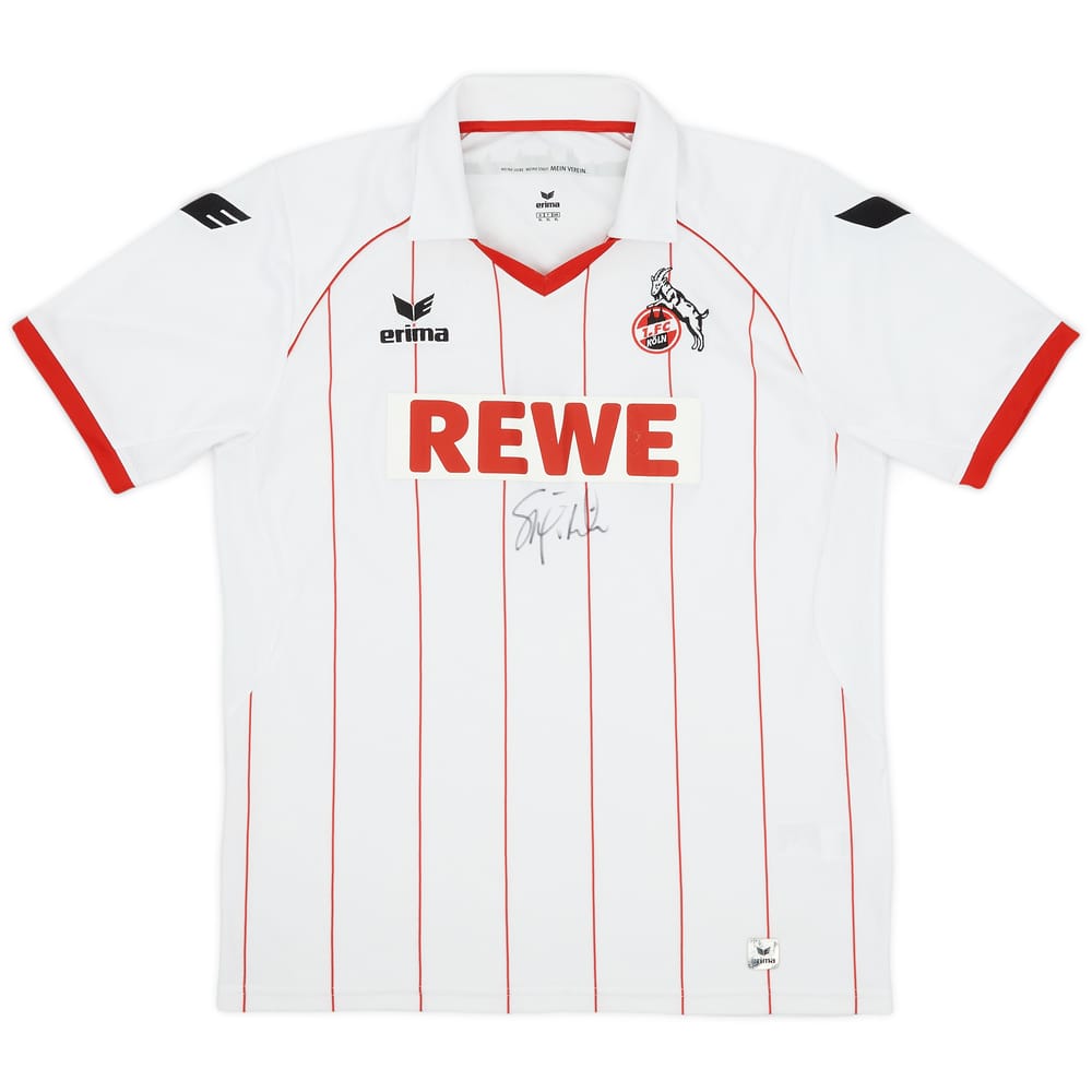 2012-13 FC Koln Signed Home Shirt - 8/10 - (XL)