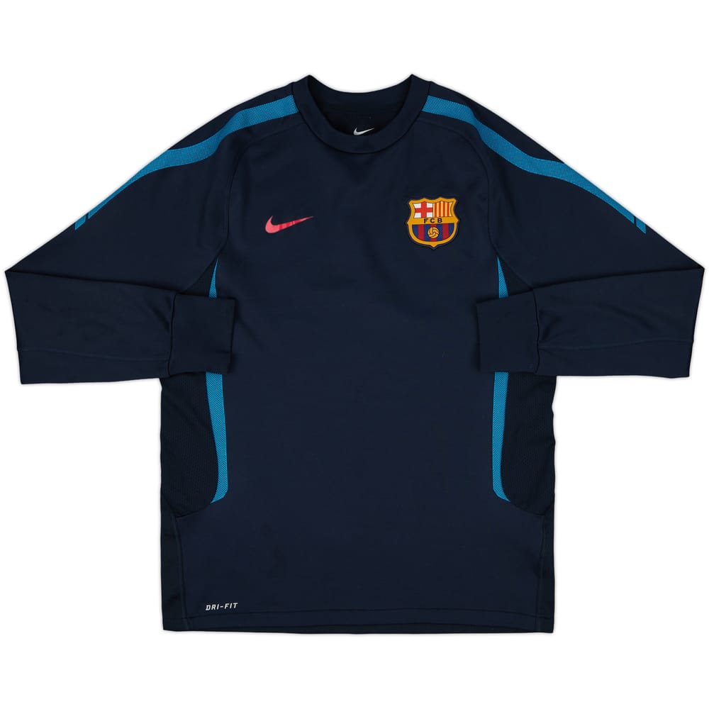 2010-11 Barcelona Nike Sweat Top - 5/10 - (M)