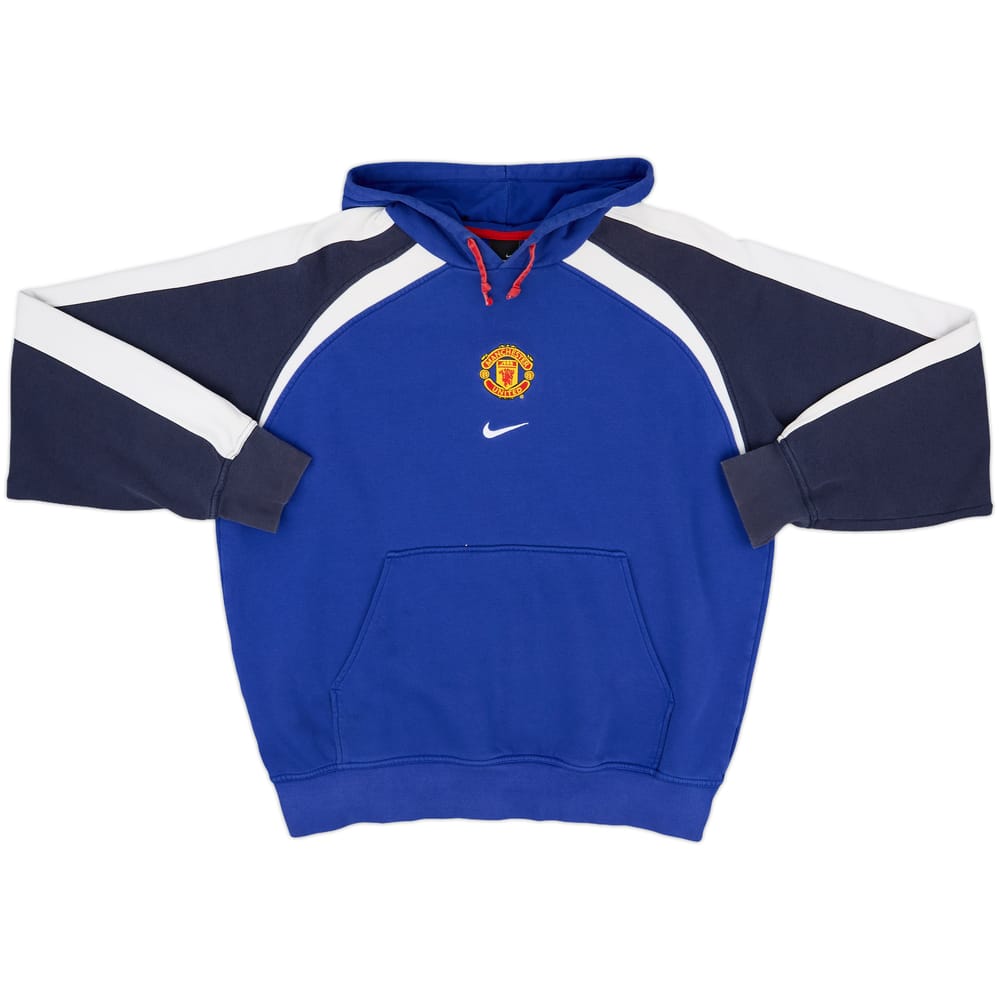 2005-06 Manchester United Nike Hooded Top - 8/10 - (L)