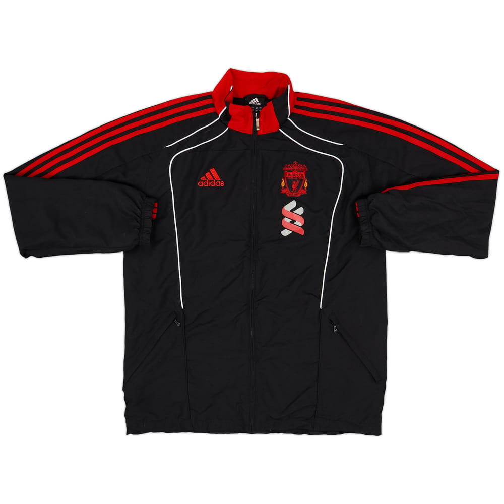 2010-11 Liverpool adidas Track Jacket - 8/10 - (L)