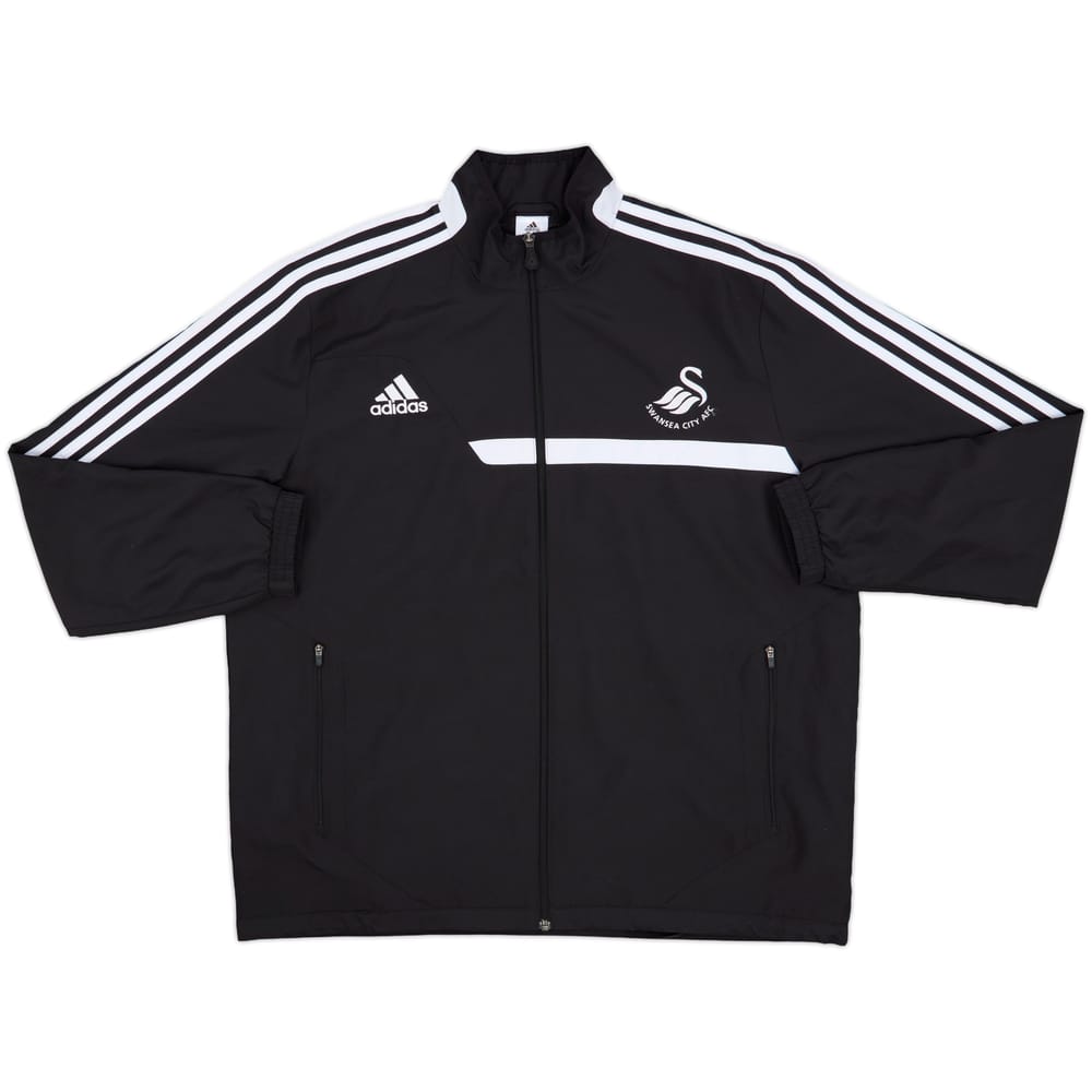 2013-14 Swansea adidas Track Jacket - 9/10 - (XL)