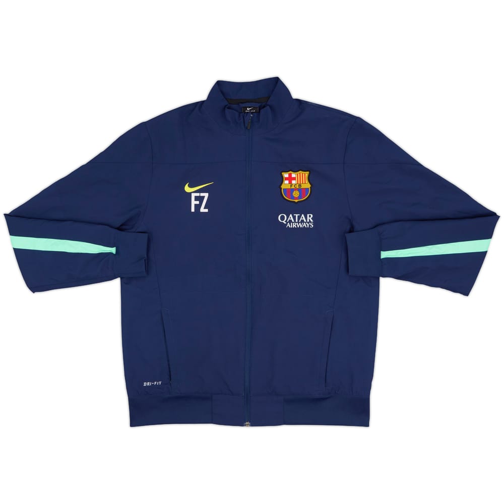 2013-14 Barcelona Nike Staff Issue Track Jacket FZ - 9/10 - (M)