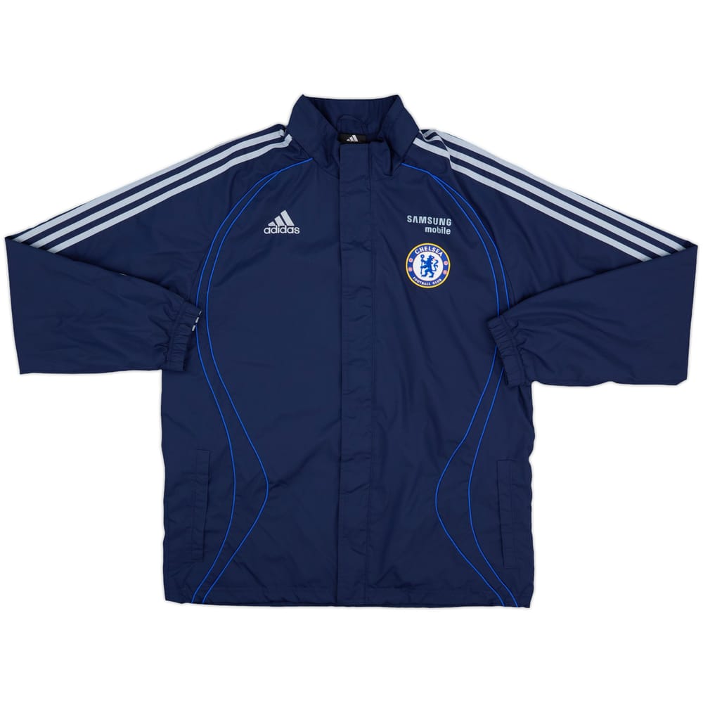 2006-07 Chelsea adidas Hooded Rain Jacket - 10/10 - (M)
