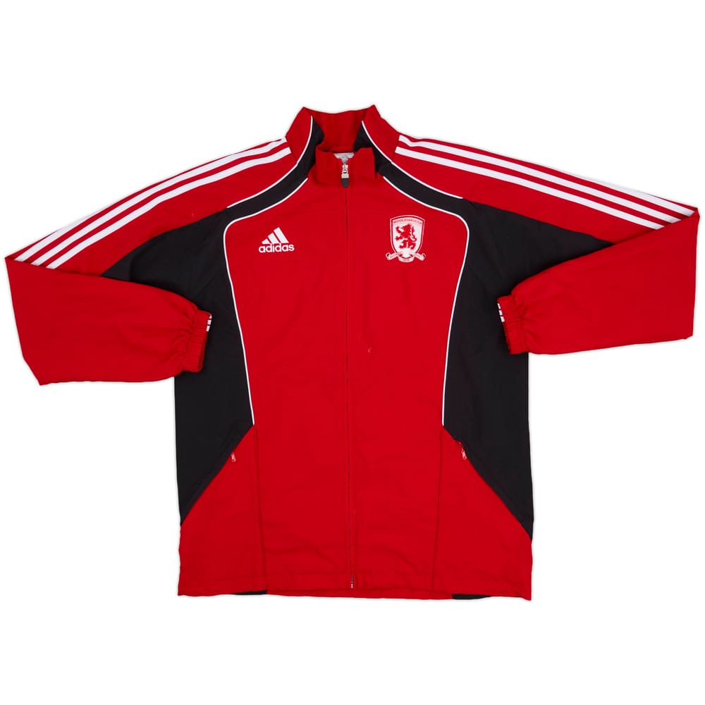 2010-11 Middlesbrough adidas Track Jacket - 8/10 - (L)