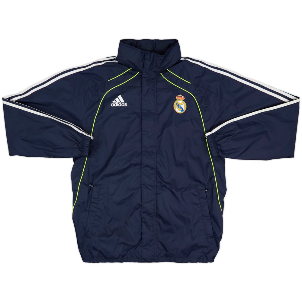 2010-11 Real Madrid adidas Hooded Rain Jacket - 8/10 - (L)