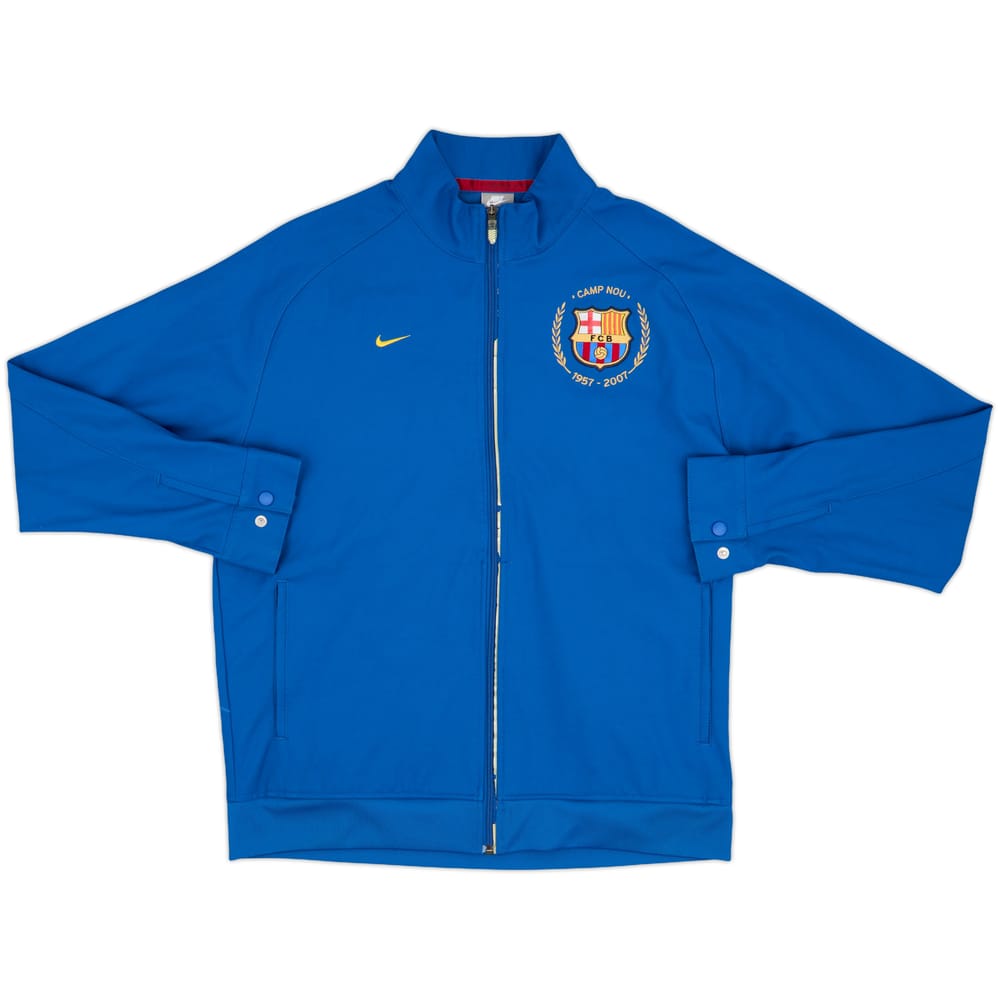 2007-08 Barcelona Nike Track Jacket - 7/10 - (L)