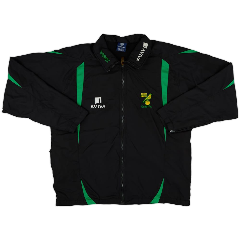 2008-09 Norwich Xara Track Jacket - 8/10 - (M)
