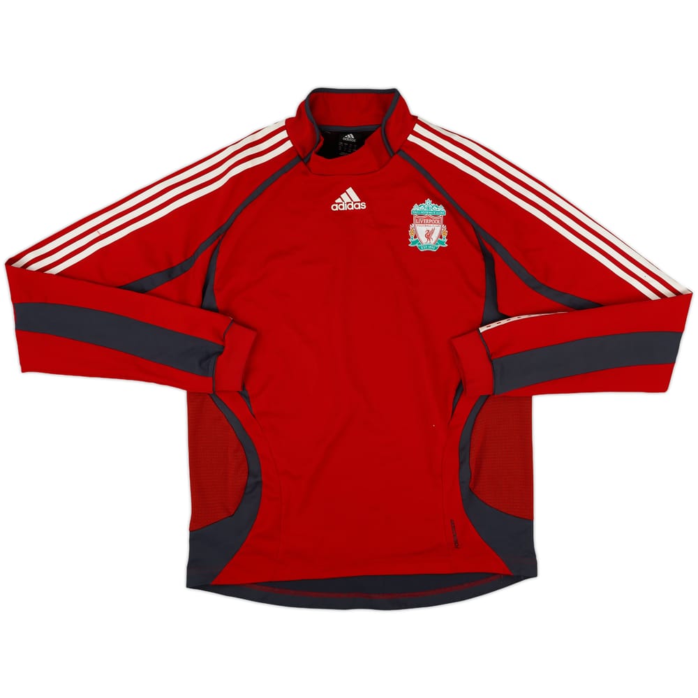 2006-07 Liverpool adidas Formotion Drill Top - 9/10 - (L/XL)