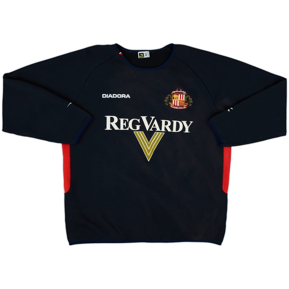 2004-05 Sunderland Diadora Sweat Top - 6/10 - (M)