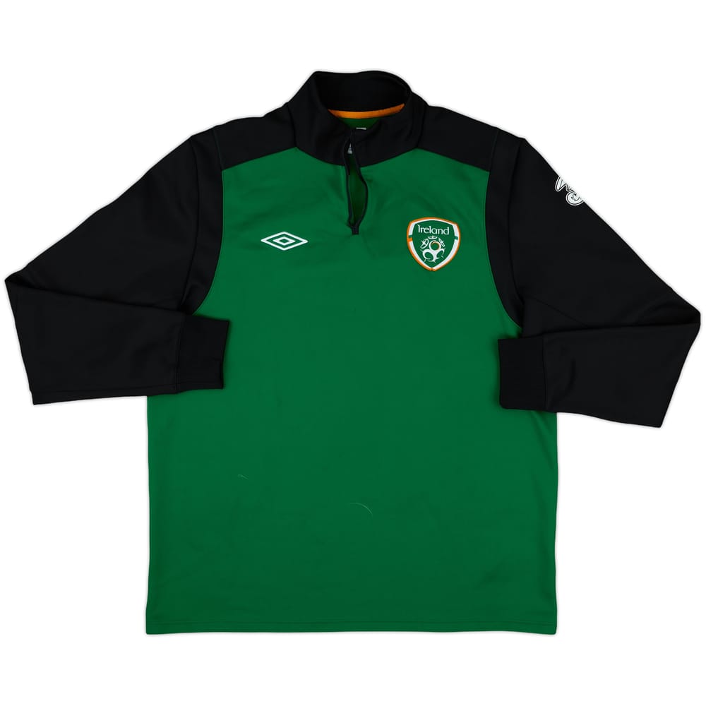 2012-13 Ireland Umbro 1/4 Zip Drill Top - 5/10 - (XL)