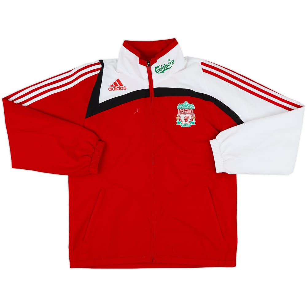 2007-08 Liverpool adidas Track Jacket - 8/10 - (S)