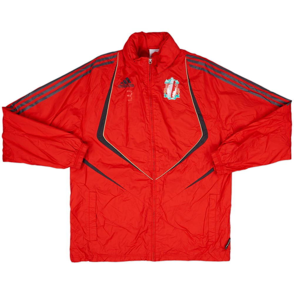 2009-10 Liverpool Player Issue adidas Hooded Rain Jacket #3 - 4/10 - (M)