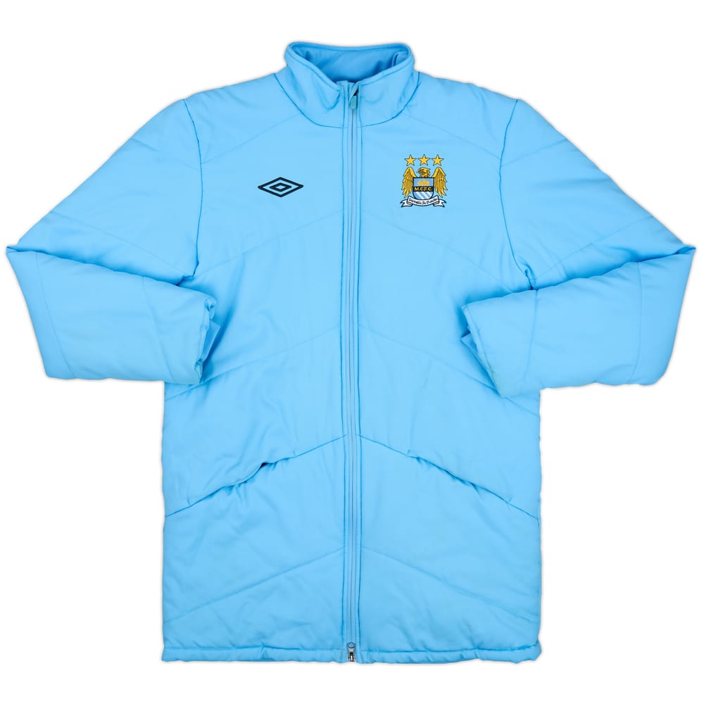 2009-10 Manchester City Umbro Padded Bench Coat - 7/10 - (M)