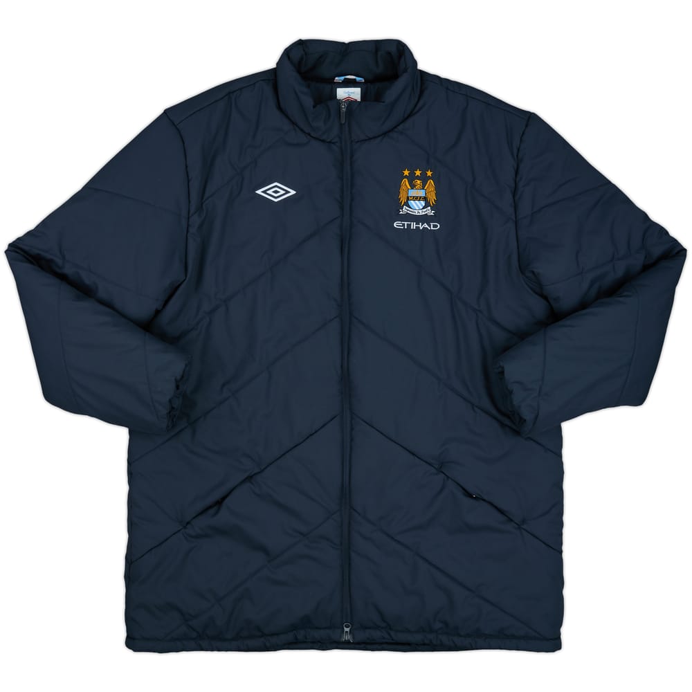 2009-10 Manchester City Umbro Padded Bench Coat - 8/10 - (3XL)