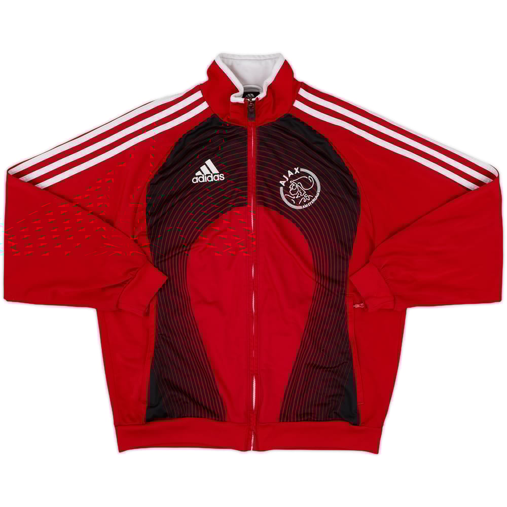 2007-08 Ajax adidas Track Jacket - 9/10 - (L.Boys)