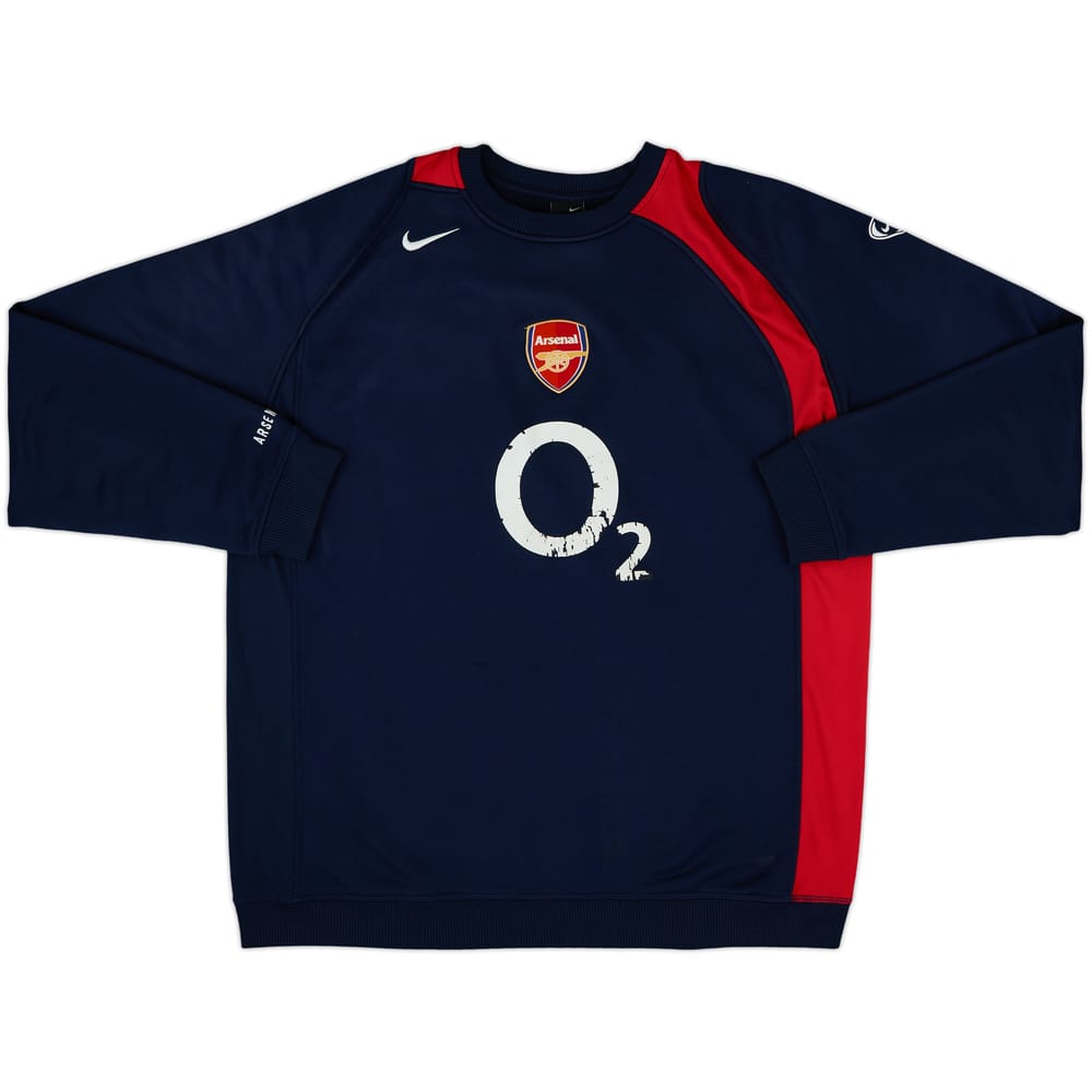 2004-05 Arsenal Nike Sweat Top - 5/10 - (XXL)