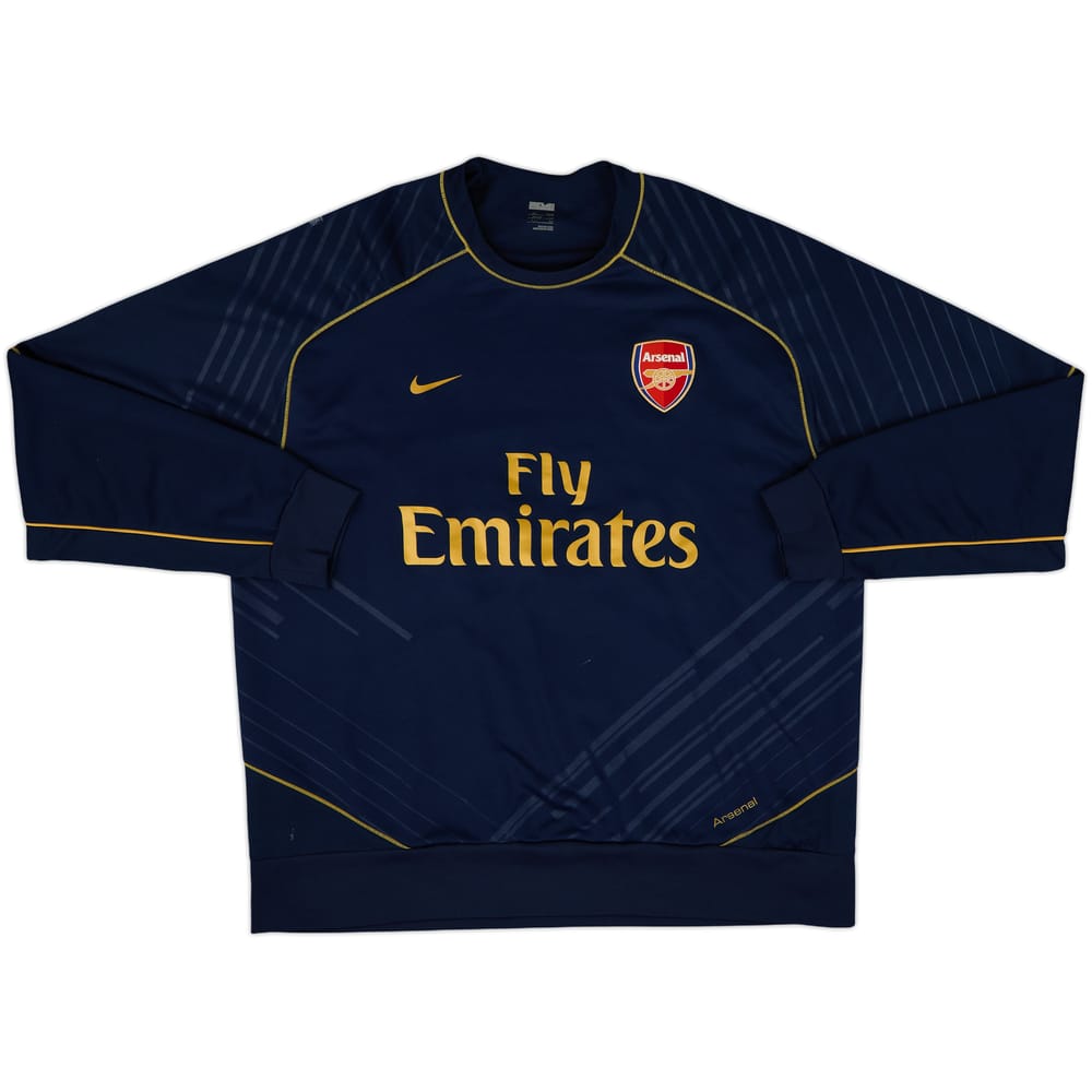 2007-08 Arsenal Nike Sweat Top - 7/10 - (XXL)