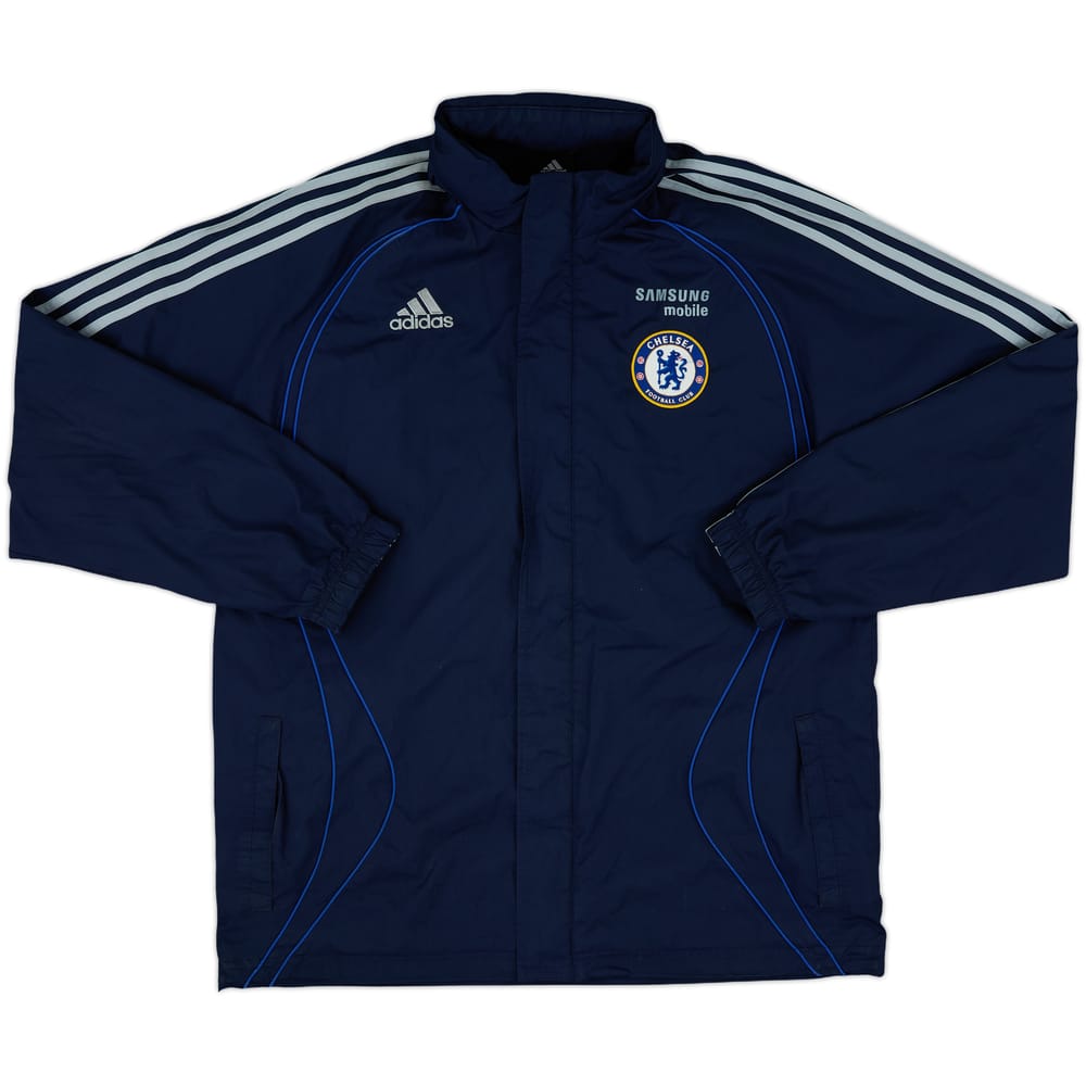 2006-07 Chelsea adidas Hooded Rain Jacket - 9/10 - (M)