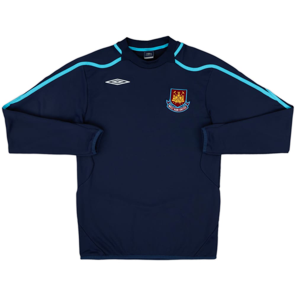 2009-10 West Ham Umbro Sweat Top - 8/10 - (S)