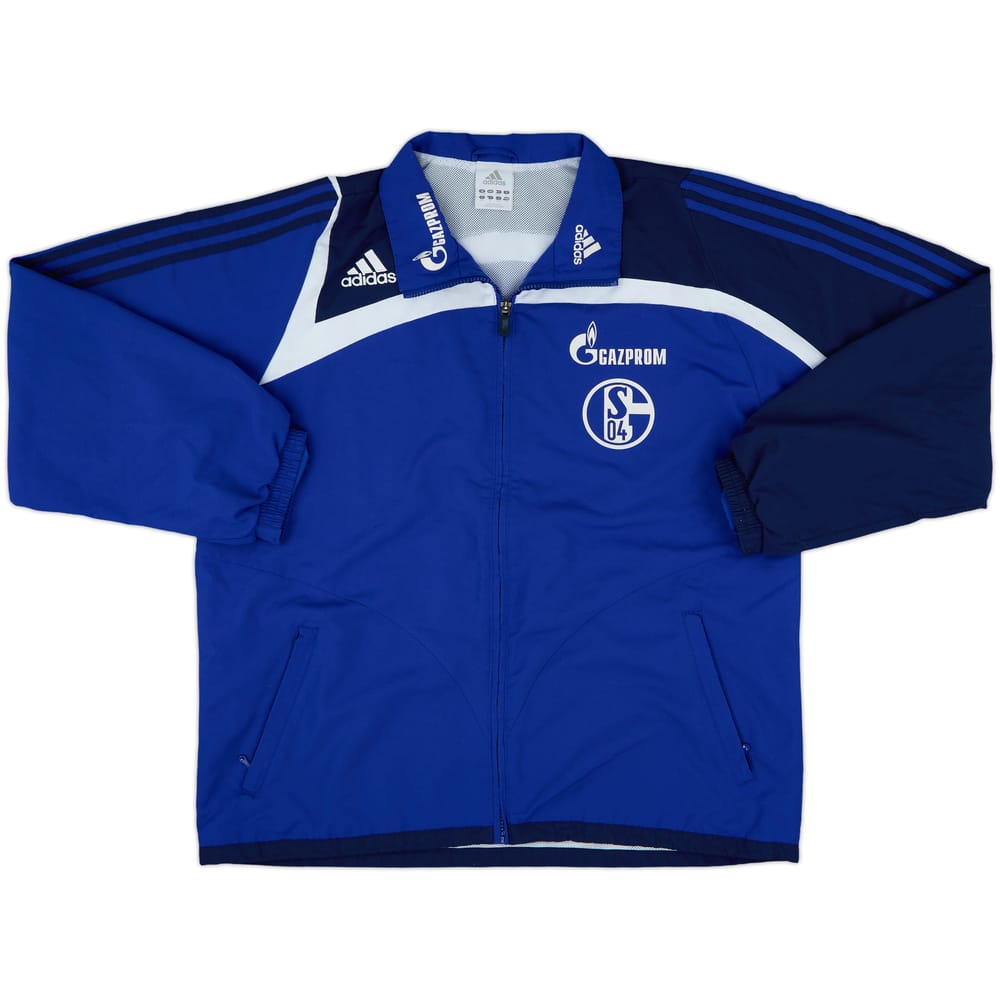 2006-07 Schalke adidas Track Jacket - 8/10 - (L/XL)