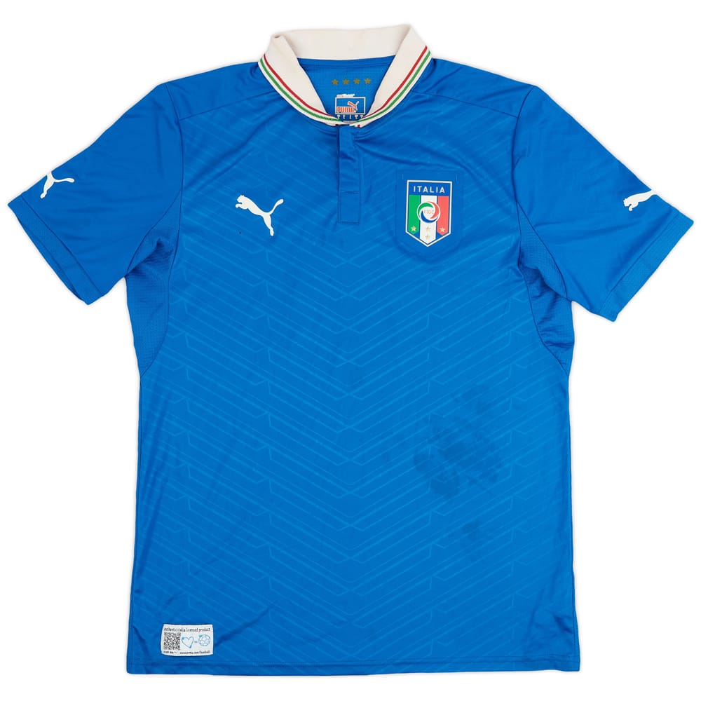 2012-13 Italy Home Shirt - 5/10 - (L)