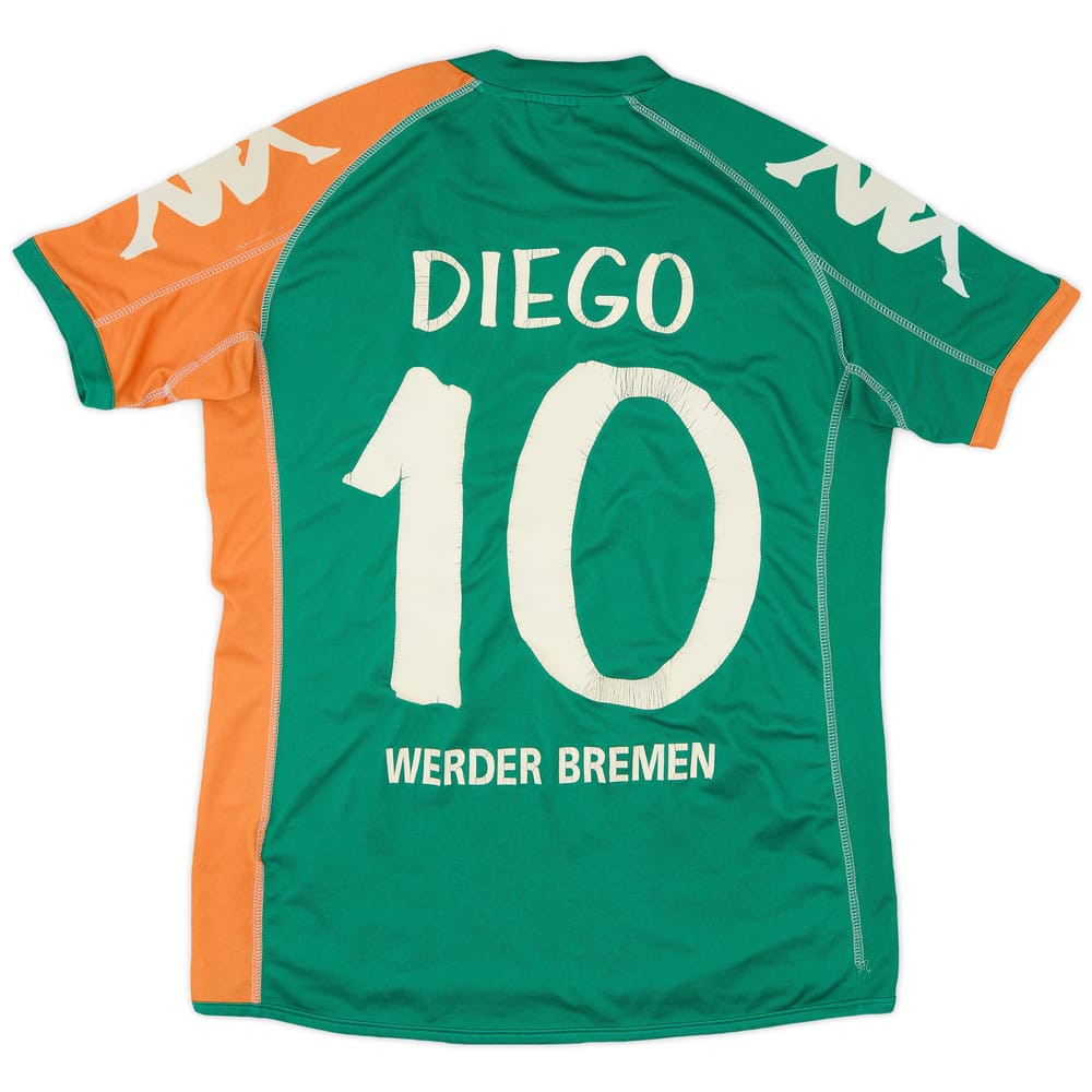 2006-07 Werder Bremen Away Shirt Diego #10 - 5/10 - (S)