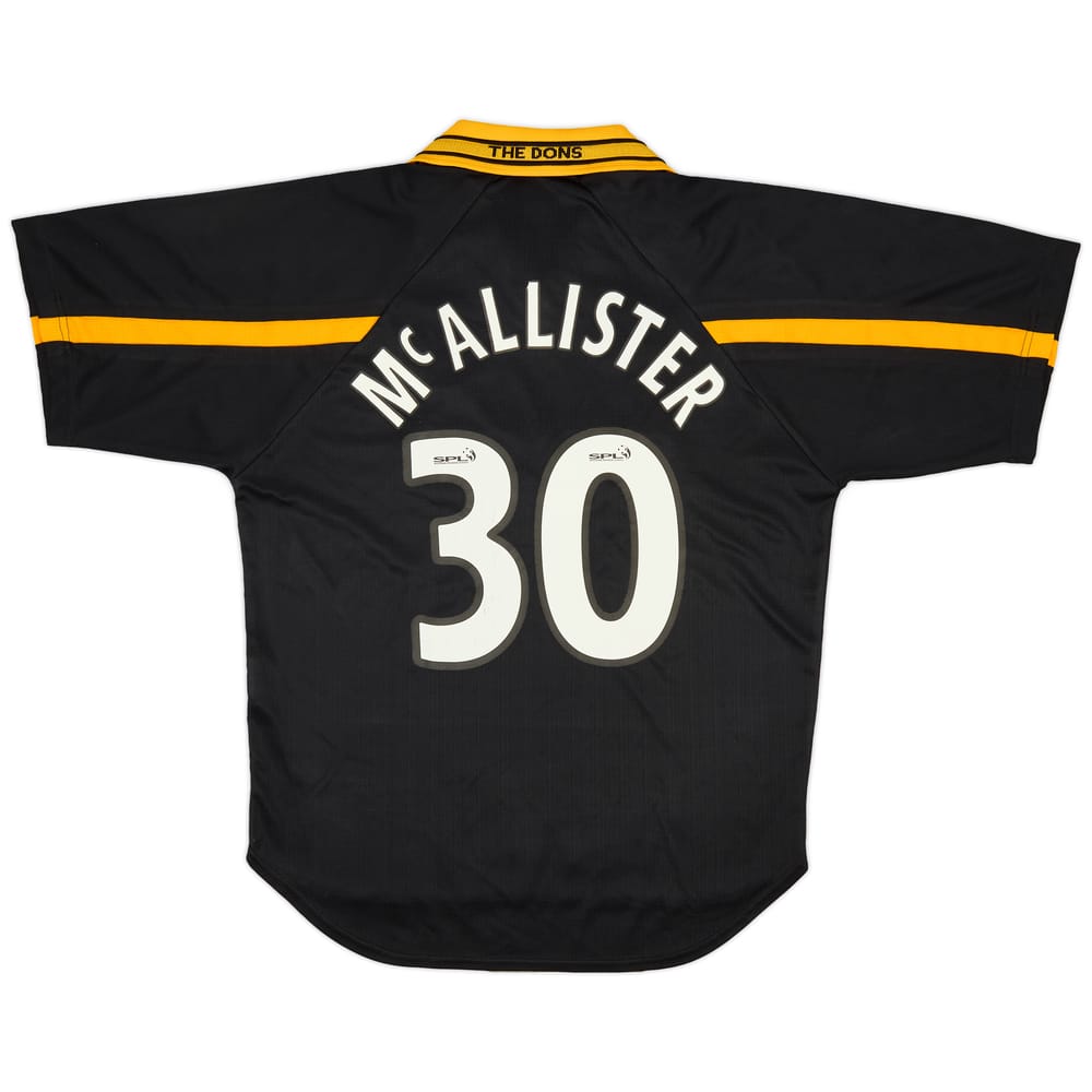1998-01 Aberdeen Away Shirt McAllister #30 - 7/10 - (M)