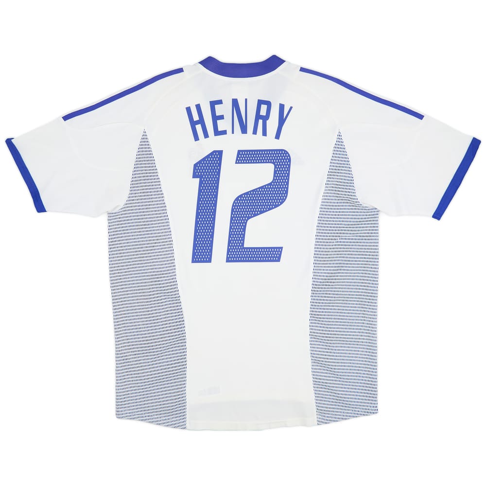 2002-04 France Away Shirt Henry #12 - 6/10 - (XL)