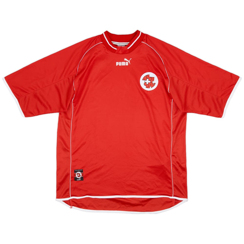 2000-01 Switzerland Home Shirt - 9/10 - (XL)
