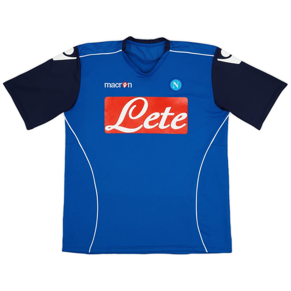 2009-10 Napoli Macron Training Shirt - 7/10 - (XL)