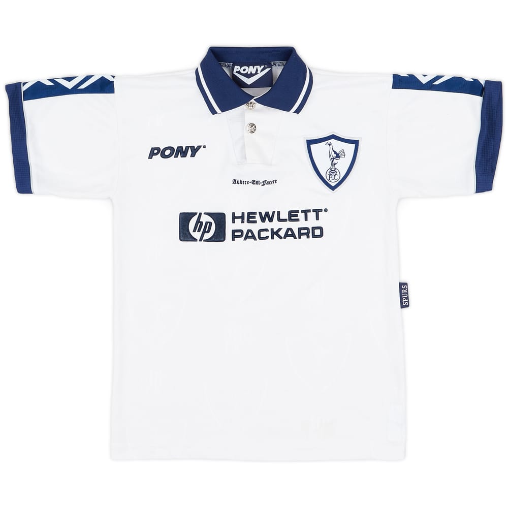 1995-97 Tottenham Home Shirt - 9/10 - (L.Boys)
