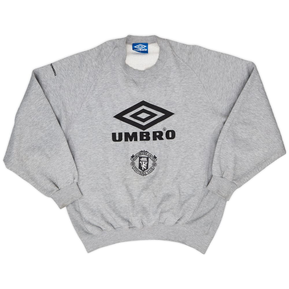 1994-95 Manchester United Umbro Sweat Top - 9/10 - (M)