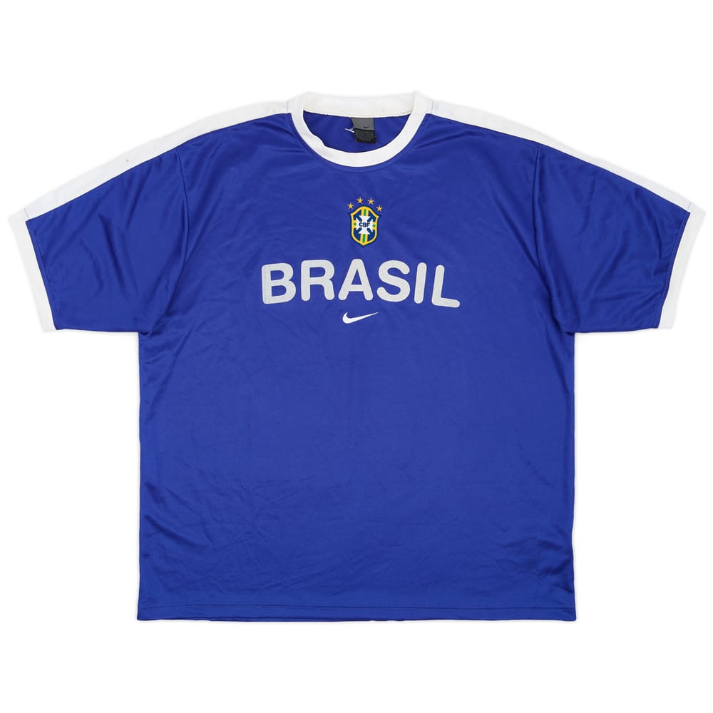 2002-03 Brazil Nike Training Shirt - 8/10 - (XL)