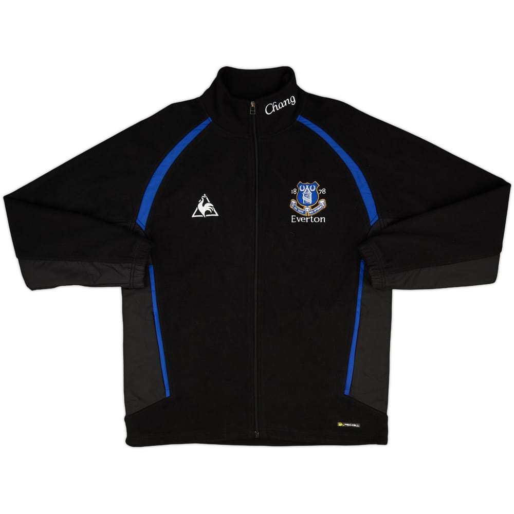 2009-10 Everton Le Coq Sportif Fleece Track Jacket - 8/10 - (L)
