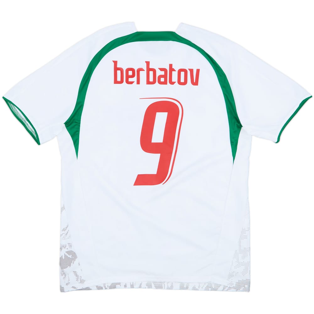 2006-08 Bulgaria Home Shirt Berbatov #9 - 6/10 - (M)