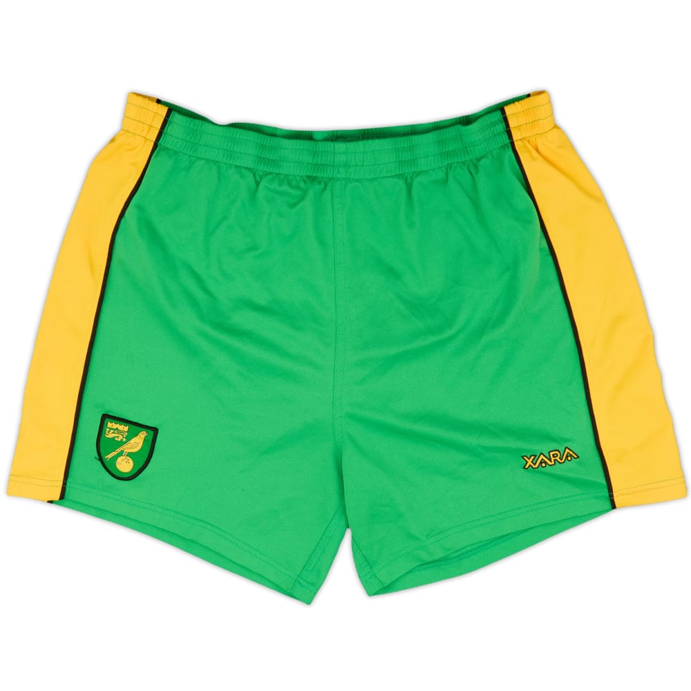 2003-04 Norwich Home Shorts - 6/10 - (XXL)