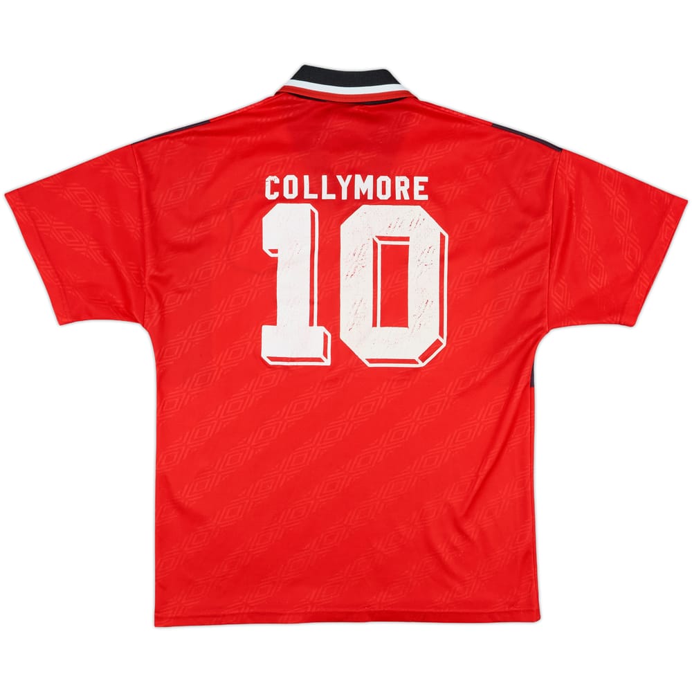 1994-96 Nottingham Forest Home Shirt Collymore #10 - 6/10 - (M)