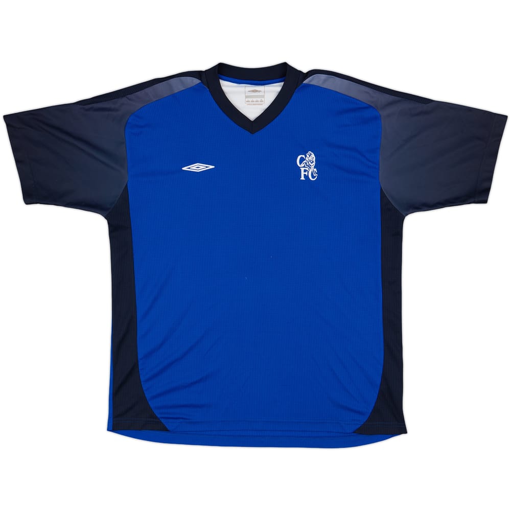 2002-03 Chelsea Umbro Training Shirt - 8/10 - (L)