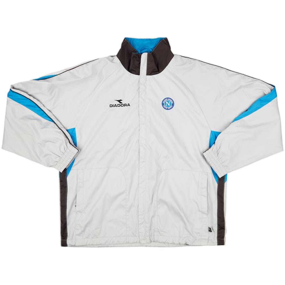 2002-03 Napoli Diadora Track Jacket - 9/10 - (M)