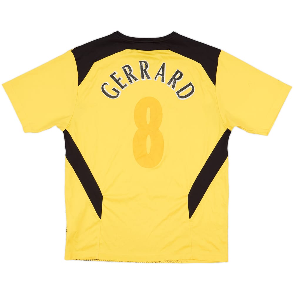 2004-06 Liverpool Away Shirt Gerrard #8 - 4/10 - (M)
