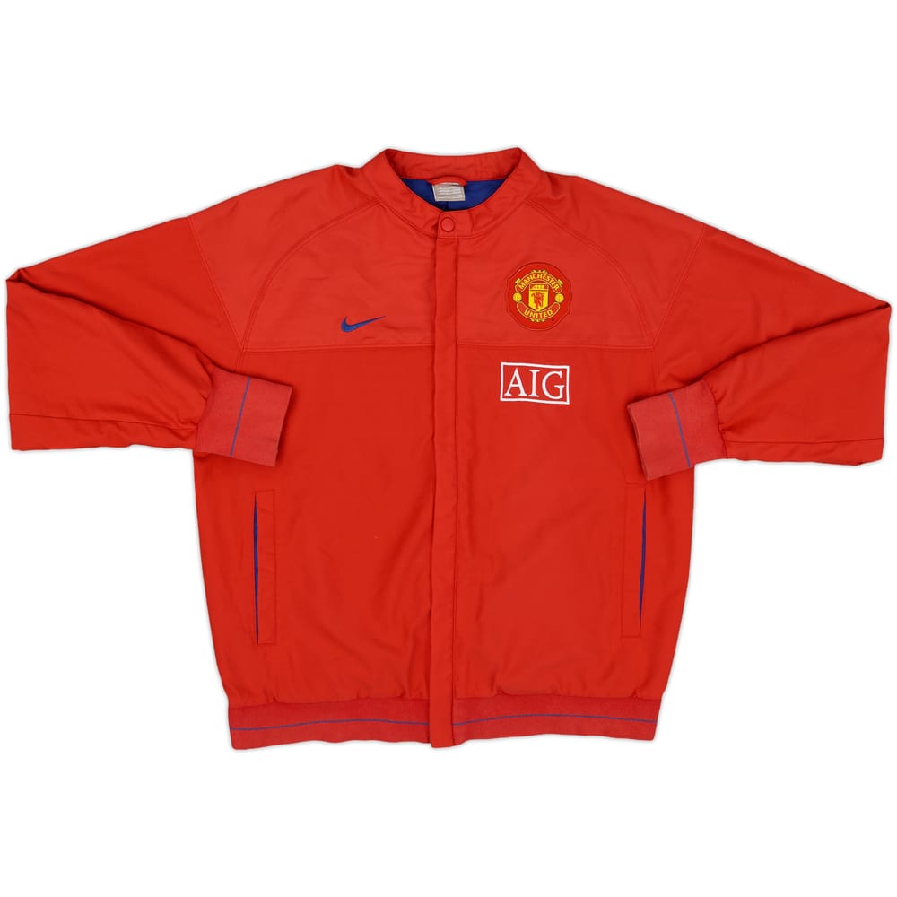 2008-09 Manchester United Nike Track Jacket - 7/10 - (M)