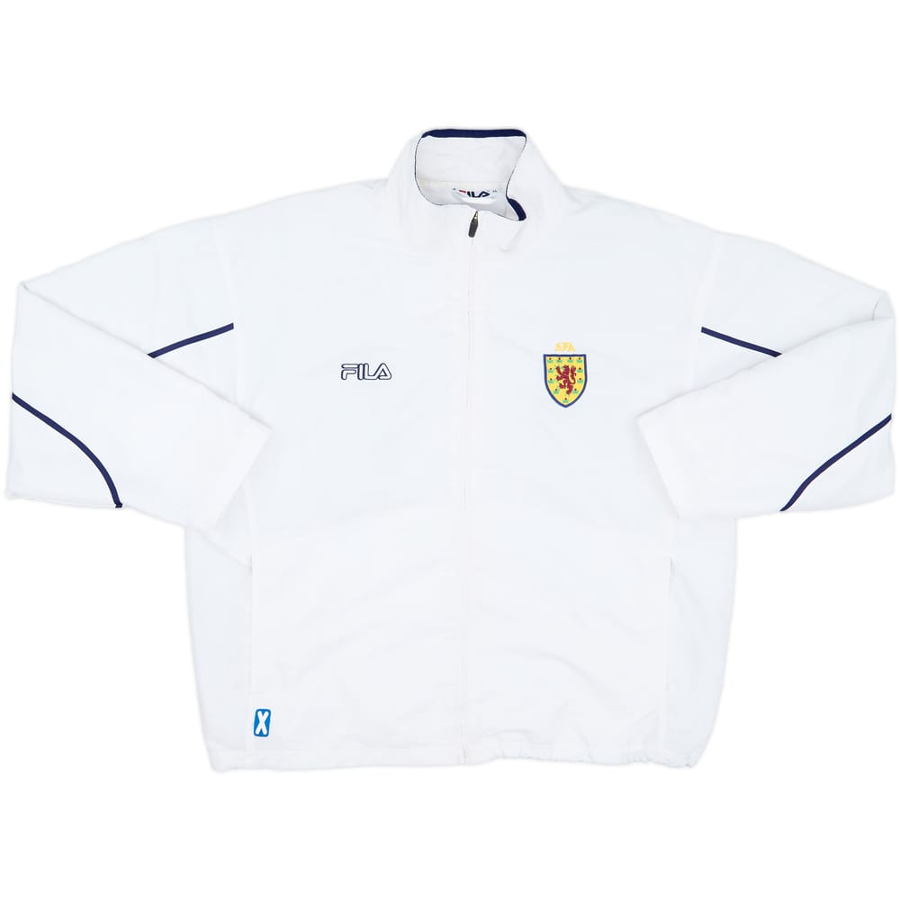 2000-02 Scotland Fila Track Jacket - 8/10 - (XL)