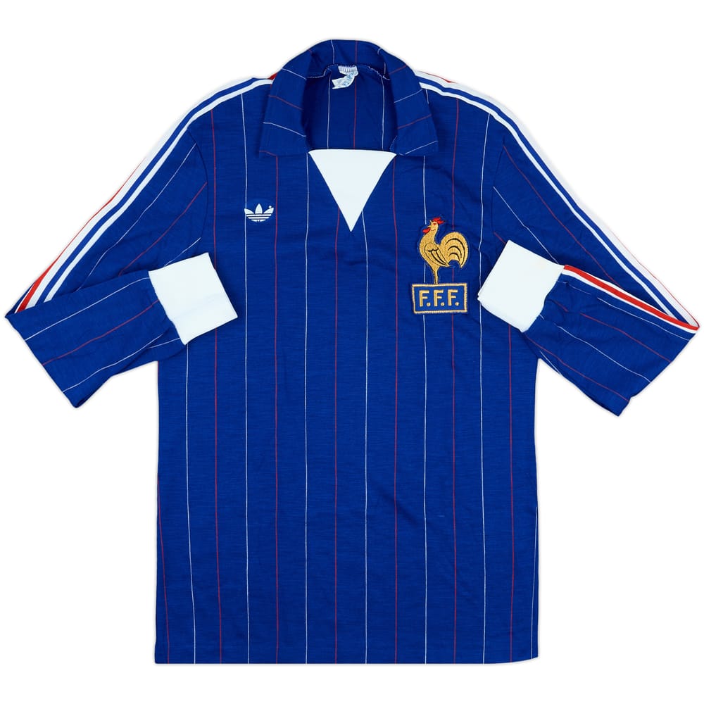 1980-82 France Home L/S Shirt - 10/10 - (M)