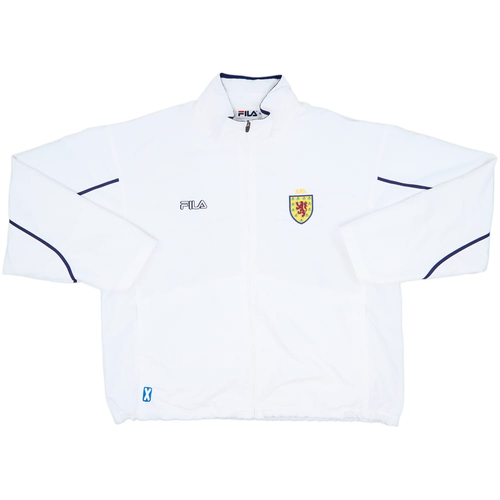 2000-02 Scotland Fila Track Jacket - 9/10 - (XL)