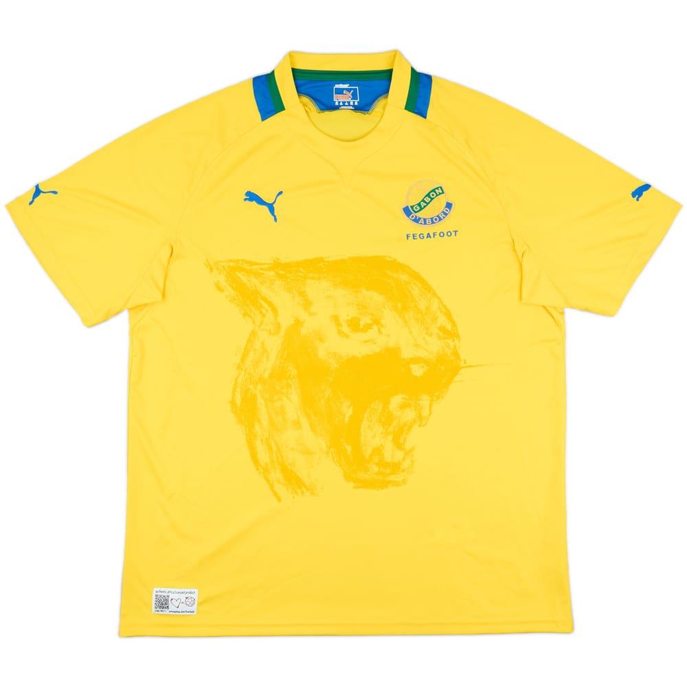 2012-14 Gabon Home Shirt - 8/10 - (XXL)