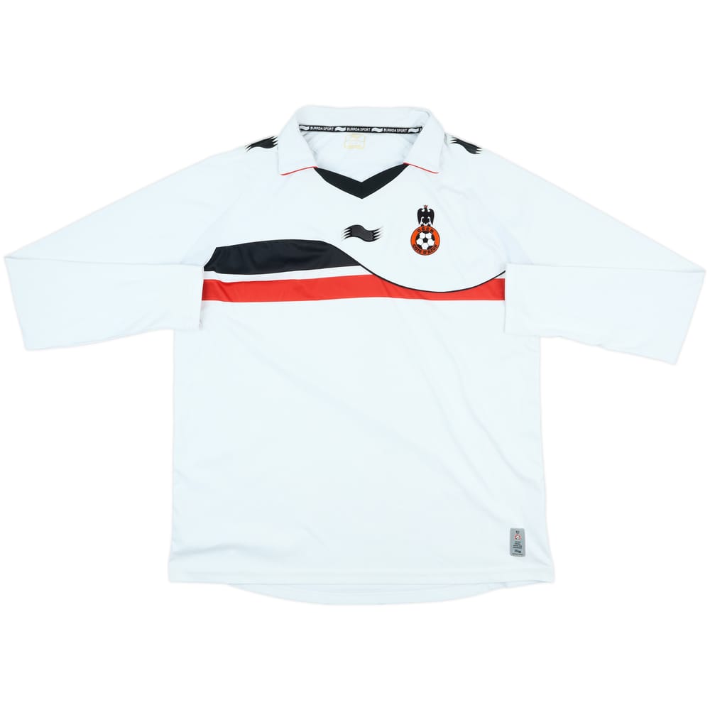 2011-12 Nice Away L/S Shirt - 6/10 - (L)