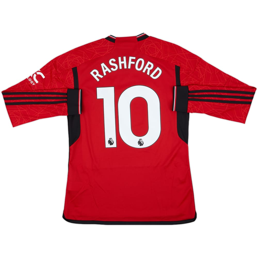 2023-24 Manchester United Home L/S Shirt Rashford #10 (M)