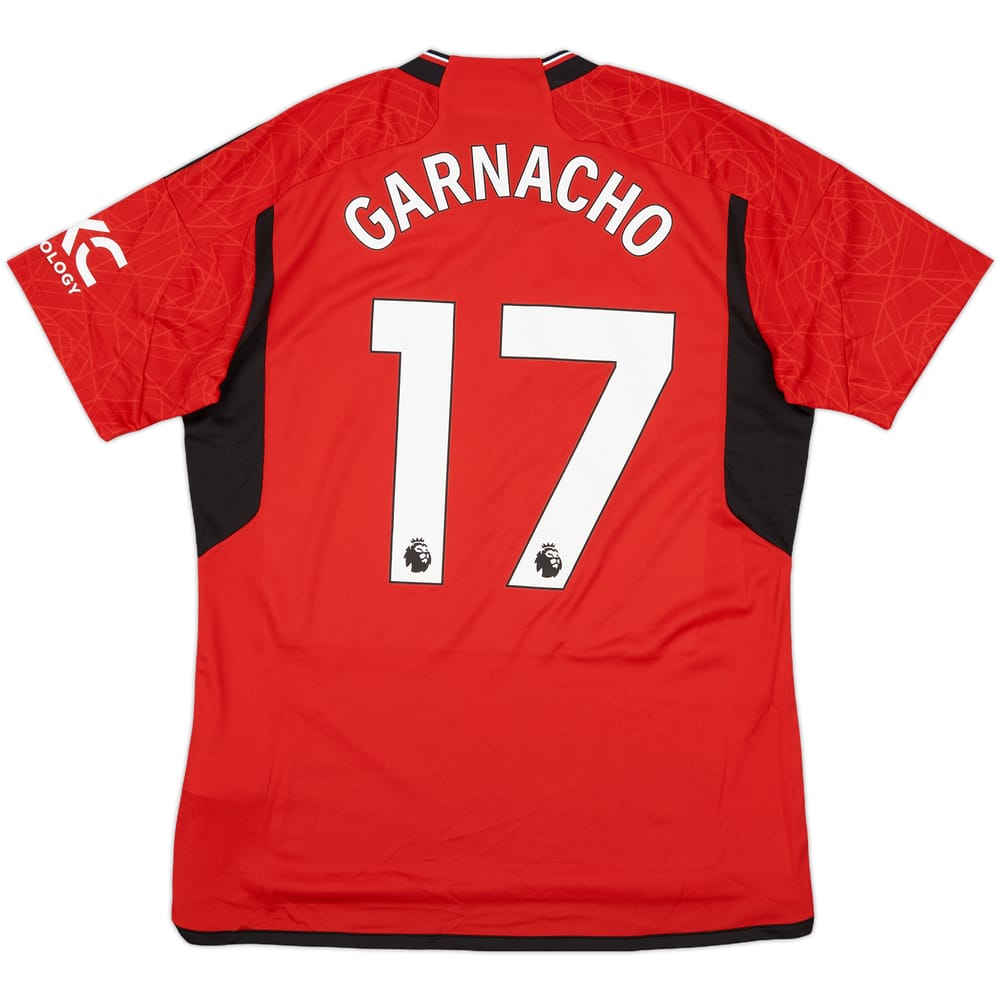 2023-24 Manchester United Home Shirt Garnacho #17 (L)
