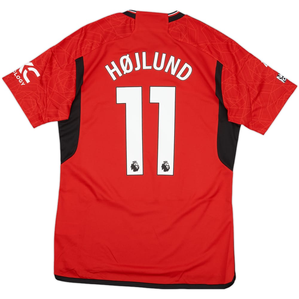 2023-24 Manchester United Home Shirt Højlund #11 (M)